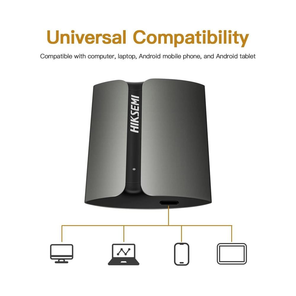 Hiksemi T300S Shield 1TB USB 3.1 Portable SSD