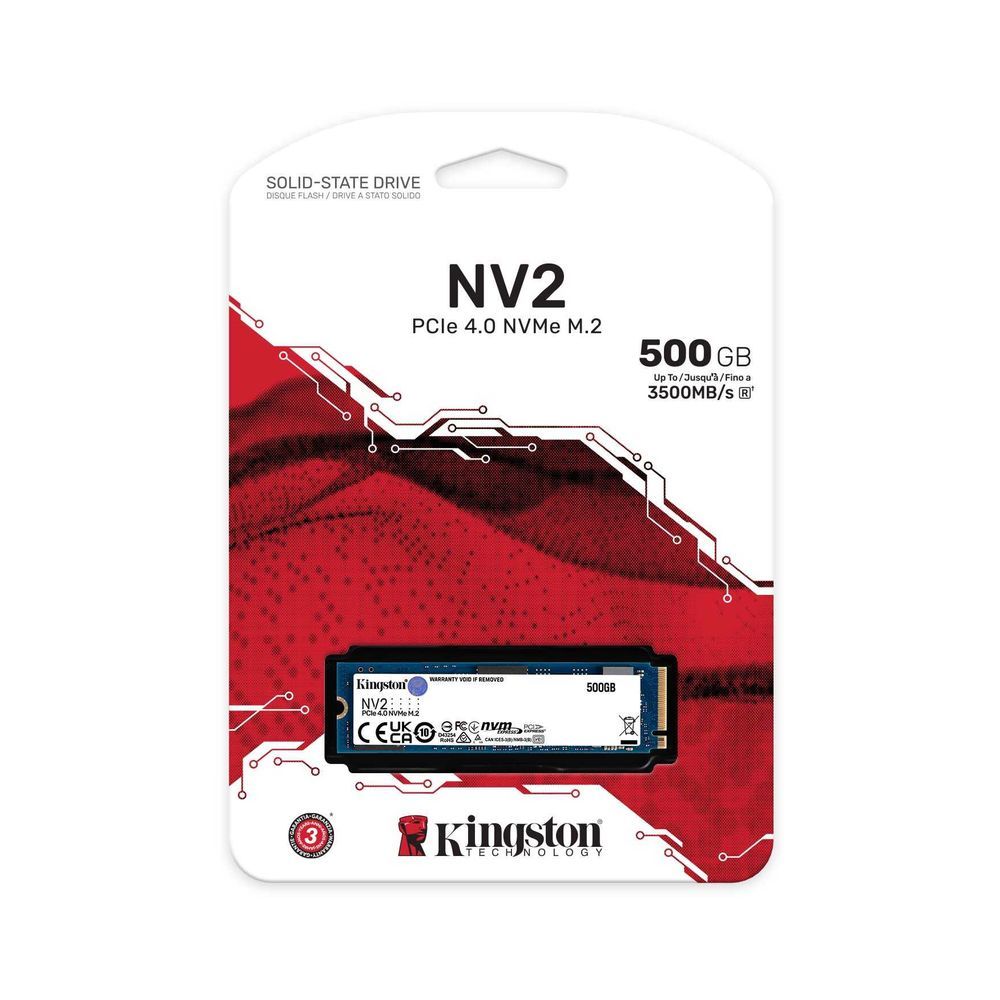Kingston NV2 PCIe NVMe SSD 500GB