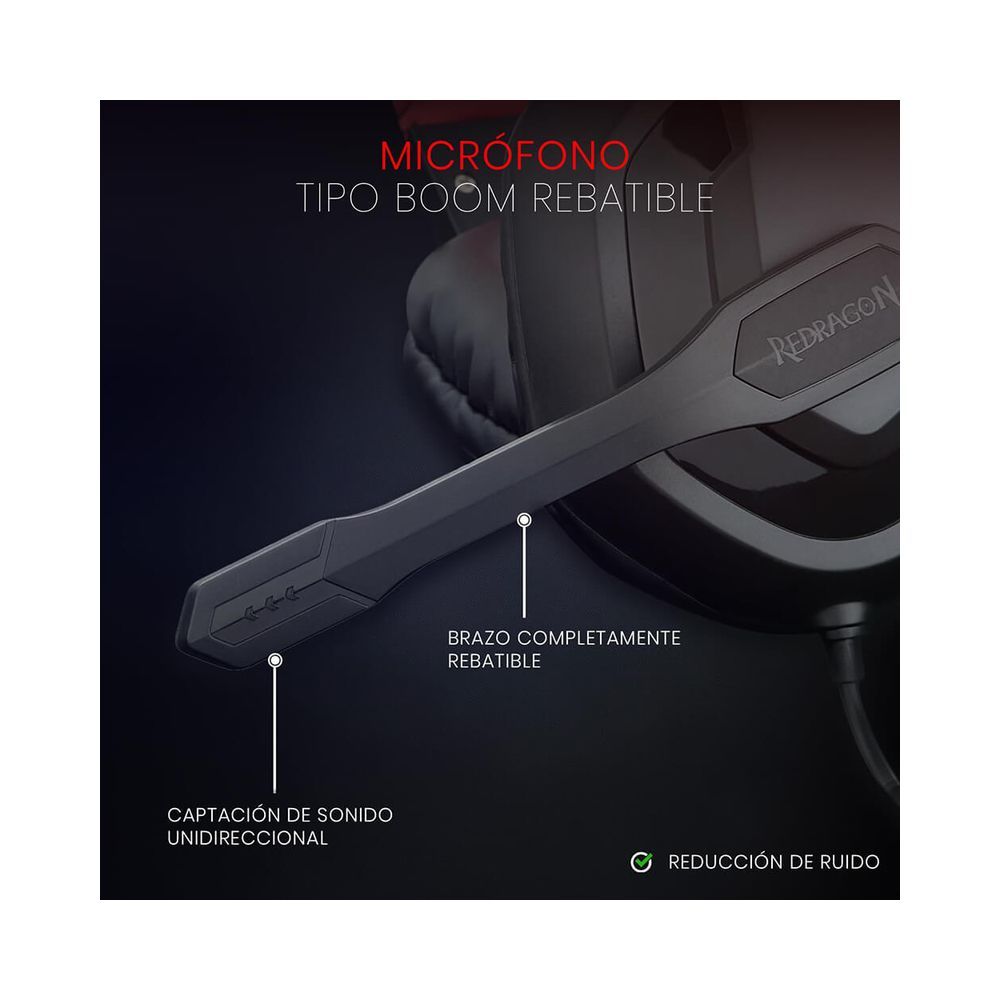 Redragon H120 RGB ARES Wired Gaming Headset