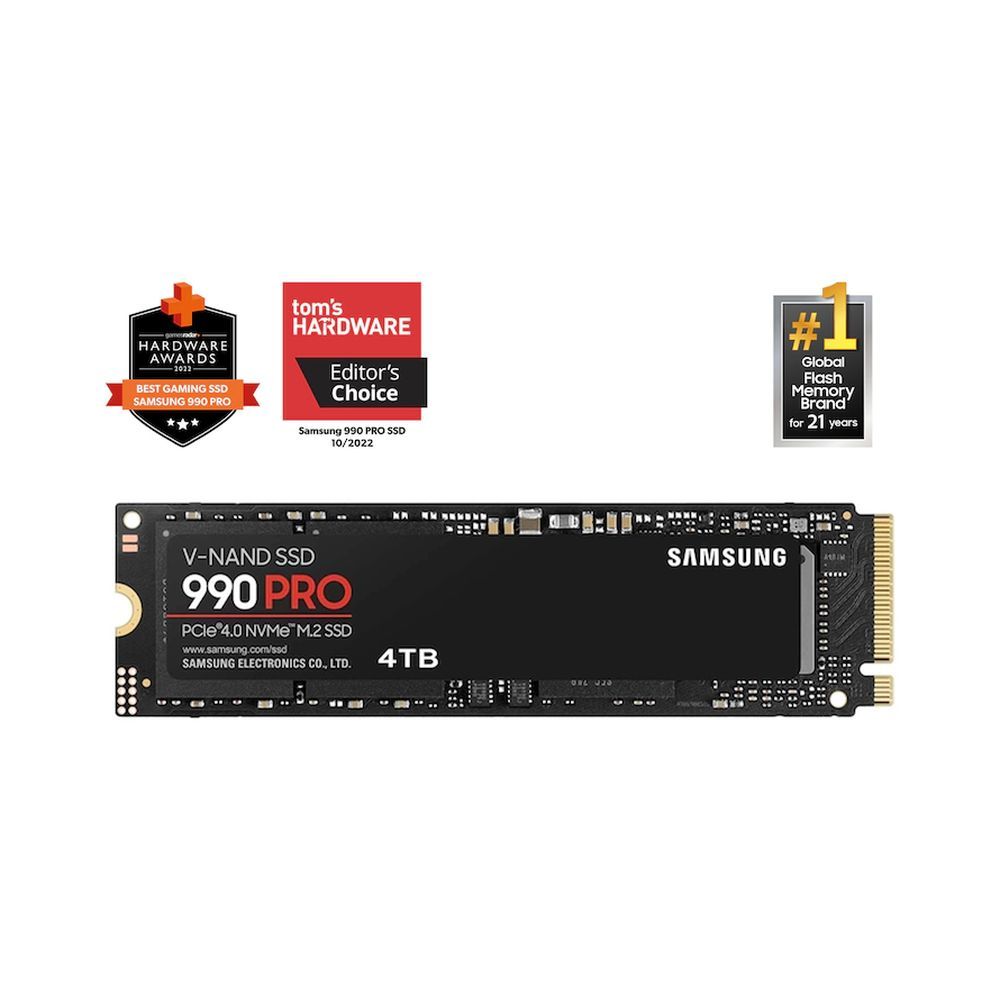 Samsung 990 PRO PCIe 4.0 NVMe SSD 4TB