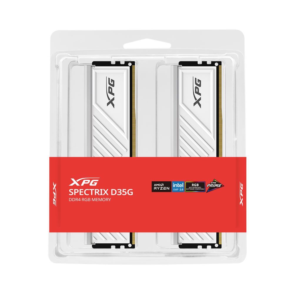 Xpg Ddr4 16gb 2x8gb XPG Spectrix D35G DDR4 16GB RGB Desktop Memory