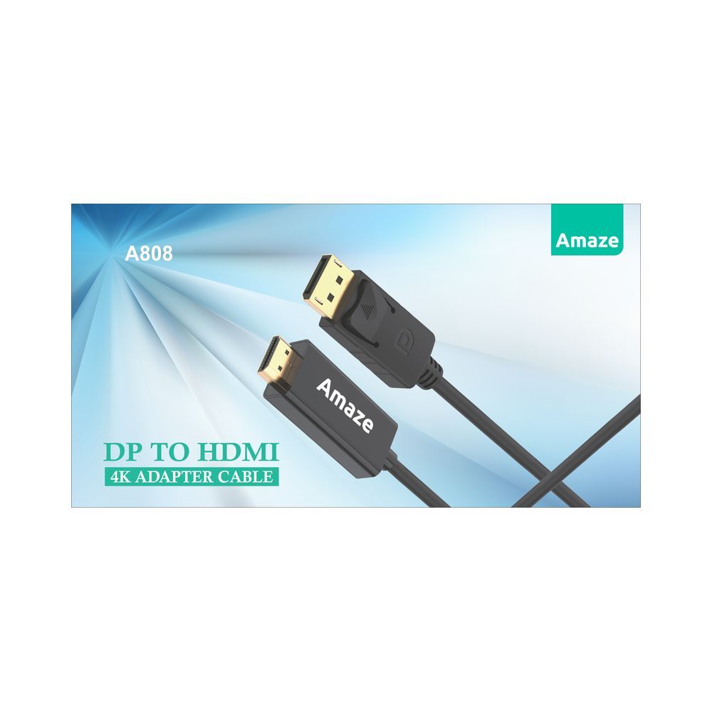 Amaze DP to HDMI 4K Adapter Cable