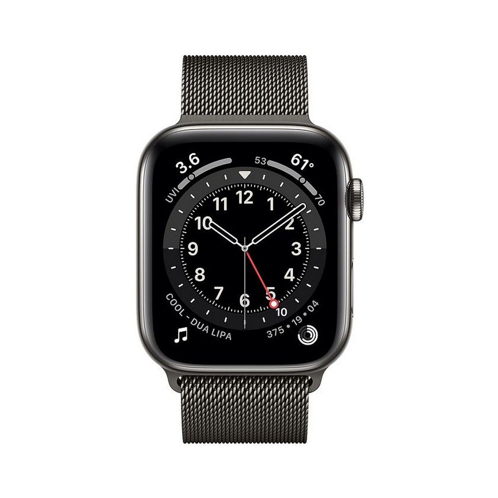 Apple watch stainless steel case with milanese loop 44mm outlet