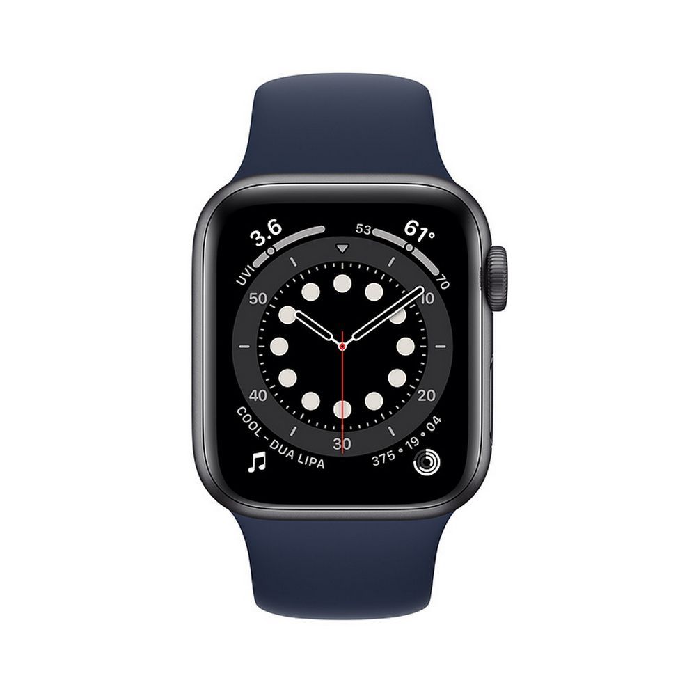 Apple | Watch Series 6 - 44mm Space Gray Aluminum Case with Sport Band