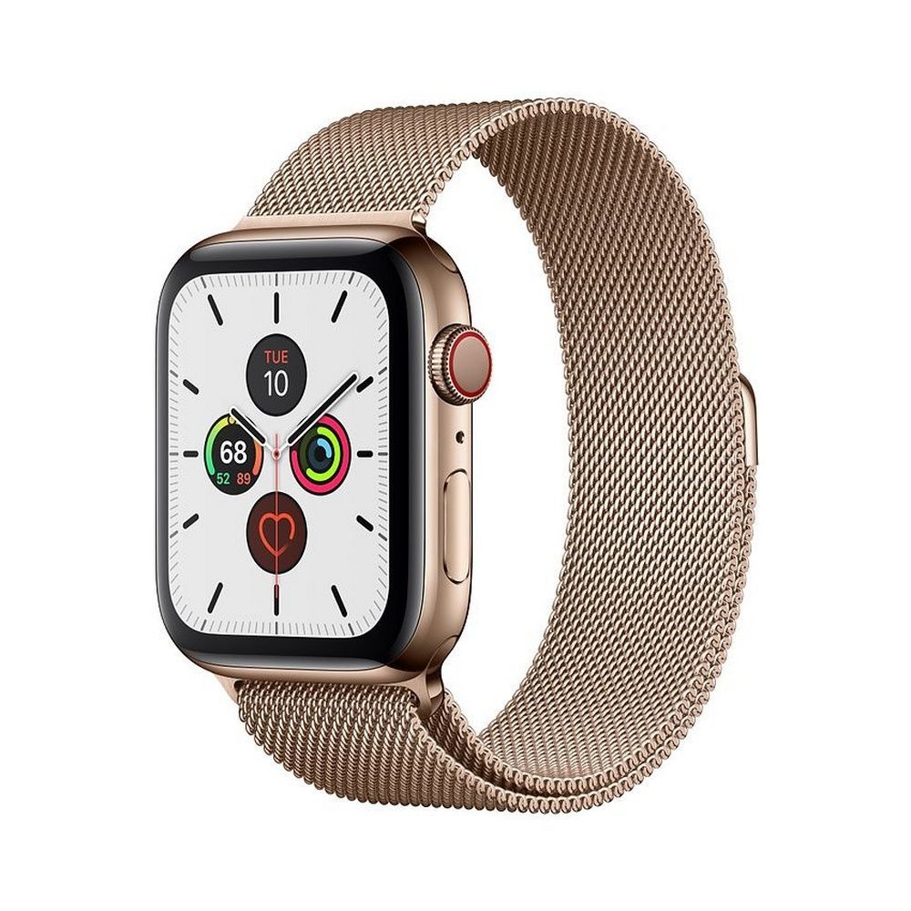 Apple watch series 5 stainless steel gold online