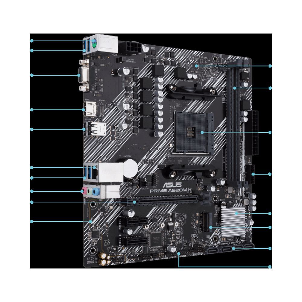 Asus Prime A520M-K Motherboard