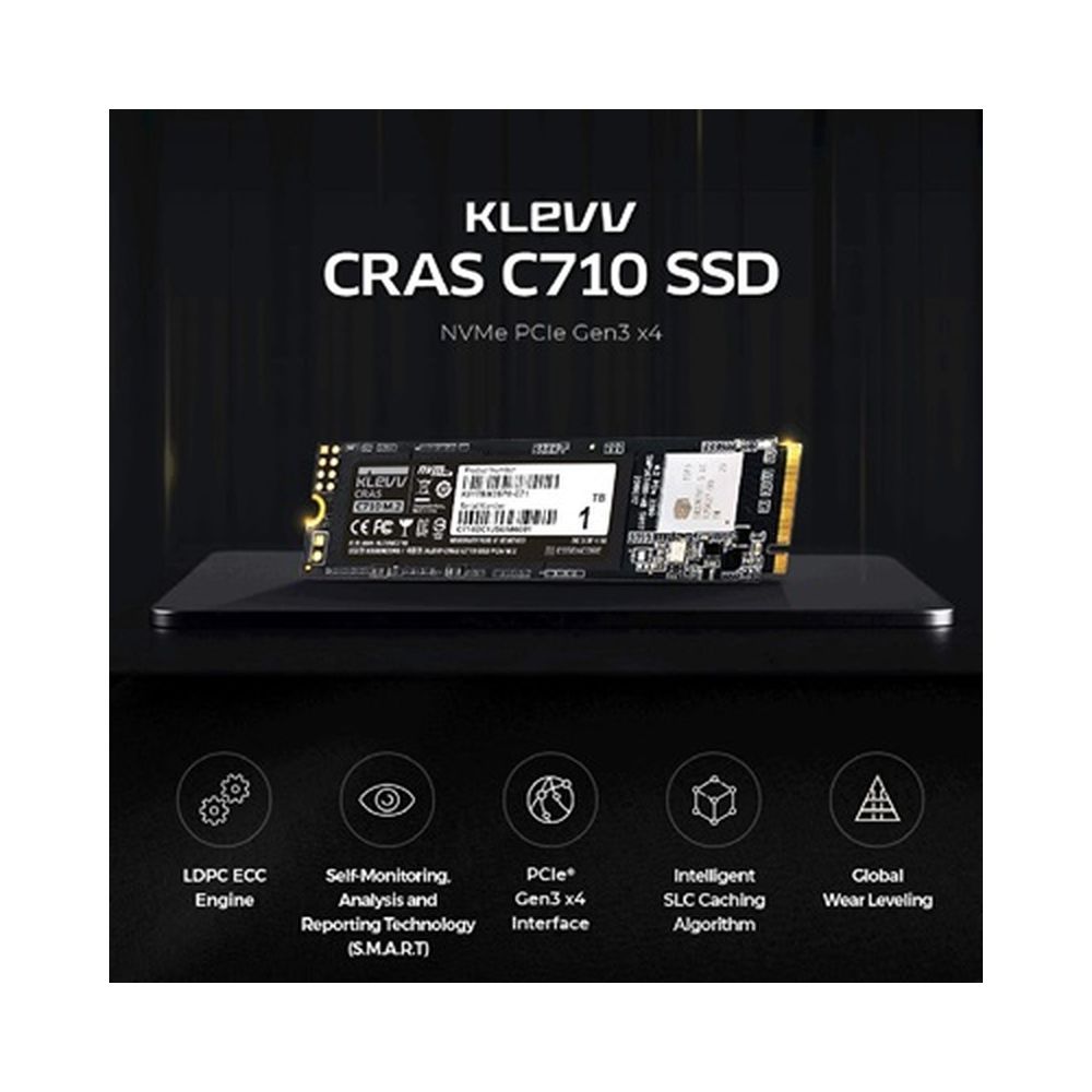 【33時間使用】M.2 SSD 512GB（KLEVV CRAS C710 ） 技術資訊- ESSENCORE