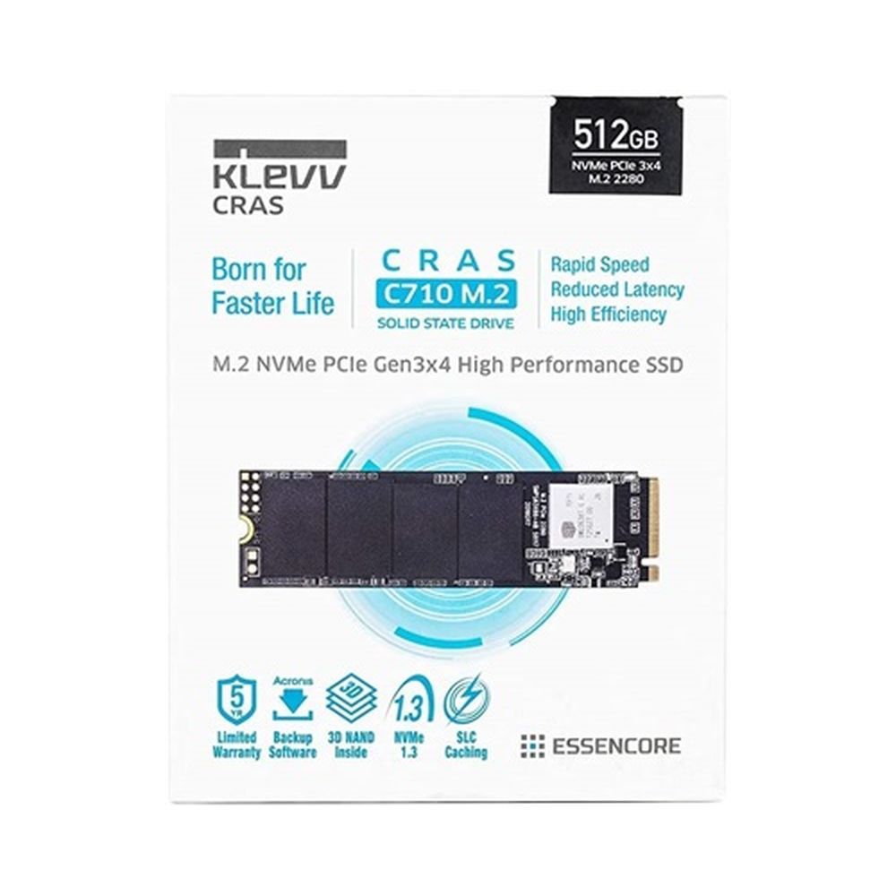 Internal Ssd Klevv Ssd Cras C710 512gb Klevv K512GM2SP0-C71 CRAS