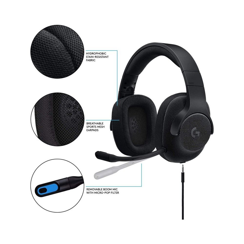 Headset Logitech G433 Ps4 Logitech Amazon Ps4 Headset Logitech
