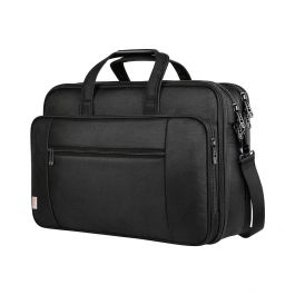 Mancro Briefcase 17 Laptop Topload Case Black