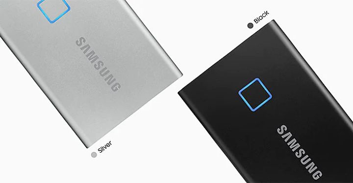 Samsung Portable SSD T7 TOUCH USB 500GB
